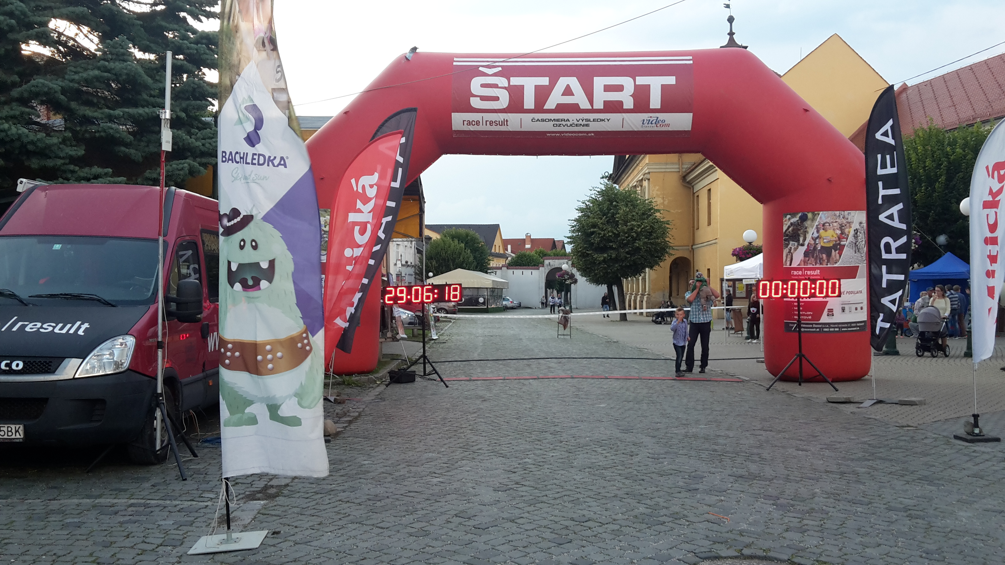 cieľový oblúk kežmarok