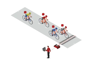 Základné meranie časov a spracovanie výsledkov - Cyklistika