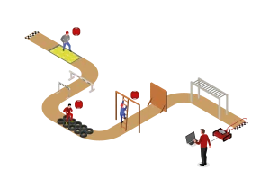 Základné meranie časov a spracovanie výsledkov - Preteky v blate