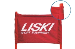 Zástavka na obrovský slalom 75x50 cm potlač  LISKI