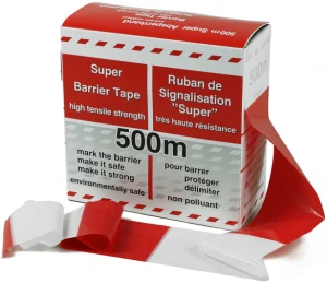 Páska na ohranicenie cervená/biela, 500m