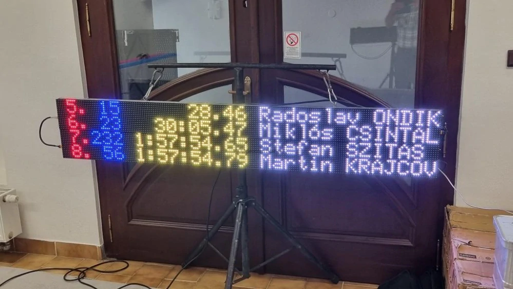 Svetelná výsledková tabuľa FDS MLED 26 set