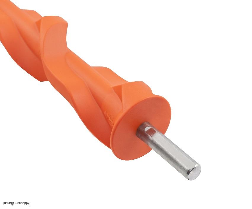 Vídiový vrták PLAST pr. 35 x 460mm - trojhranné upevnenie 10 mm