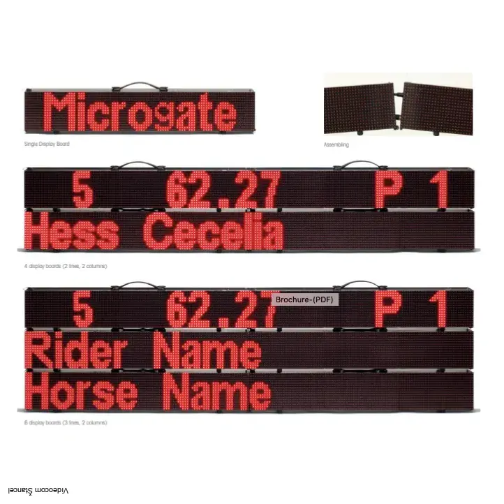 Microtab LED - zobrazovacia tabuľa 