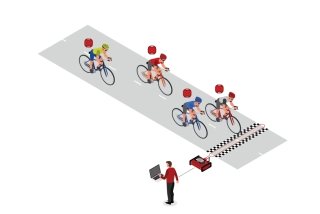 Základné meranie časov a spracovanie výsledkov - Cyklistika