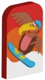 Vertikálny tvar malý (prispôsobiteľný)