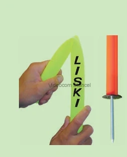 Flexibilná tyč "GUMMY" priem. 30mm  x výška 55cm so železným ostňom