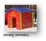 Malý domček top/dvojitý vchod prispôsobiteľný
