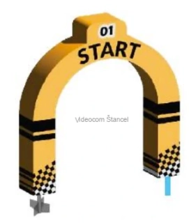 Oblúk tvarovaný - Prispôsobiteľný s 1 