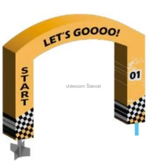 Oblúk pretekársky - prispôsobiteľný