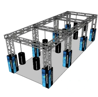 DRÁHA PRE BOXOVACIU GUĽU Stredná