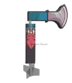 VOJENSKÁ SEKERA – prispôsobiteľná