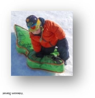 nafukovací prvok - krokodíl