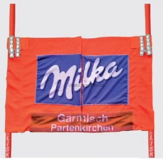 Zástavka GS / SG / DH, „LISKI COMPETITION OPENABLE“ pre tyče TYP A (Ø 29-32 mm) a TYP B (Ø 25-28,9 mm) - uvoľniteľná s rýchlym upevnením - SCHVÁLENÉ F.I.S. – patentované - prispôsobiteľné